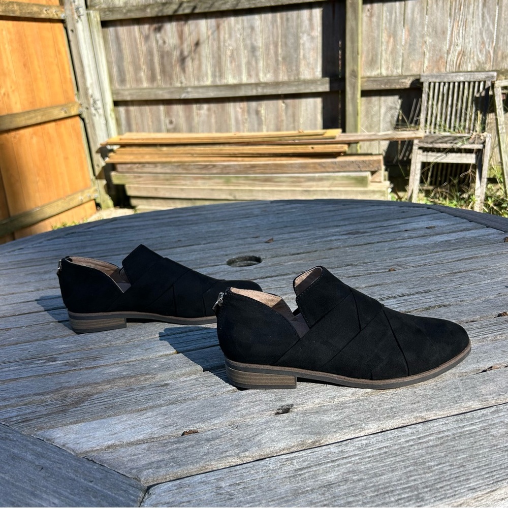 NWOT Dr. Scholl's Always Band Women's Boots Sz 8 Black‎ Ankle Bootie Zip Comfort